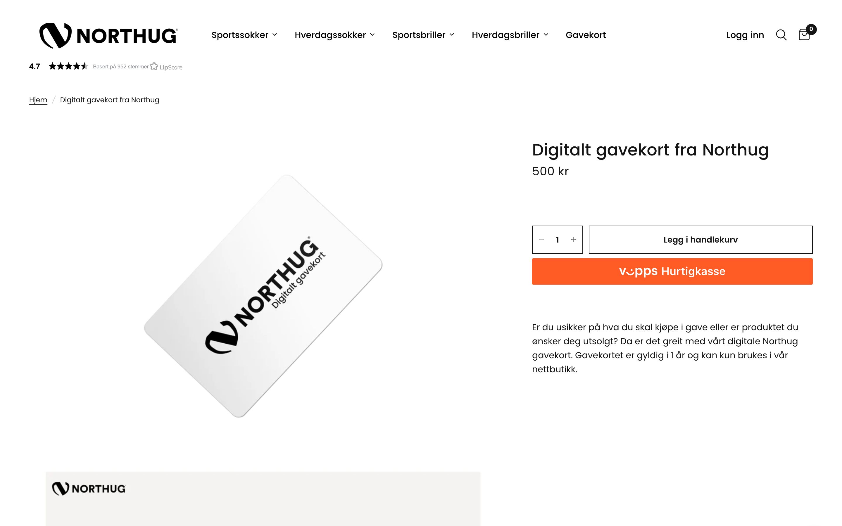 Northug.com screenshot 2