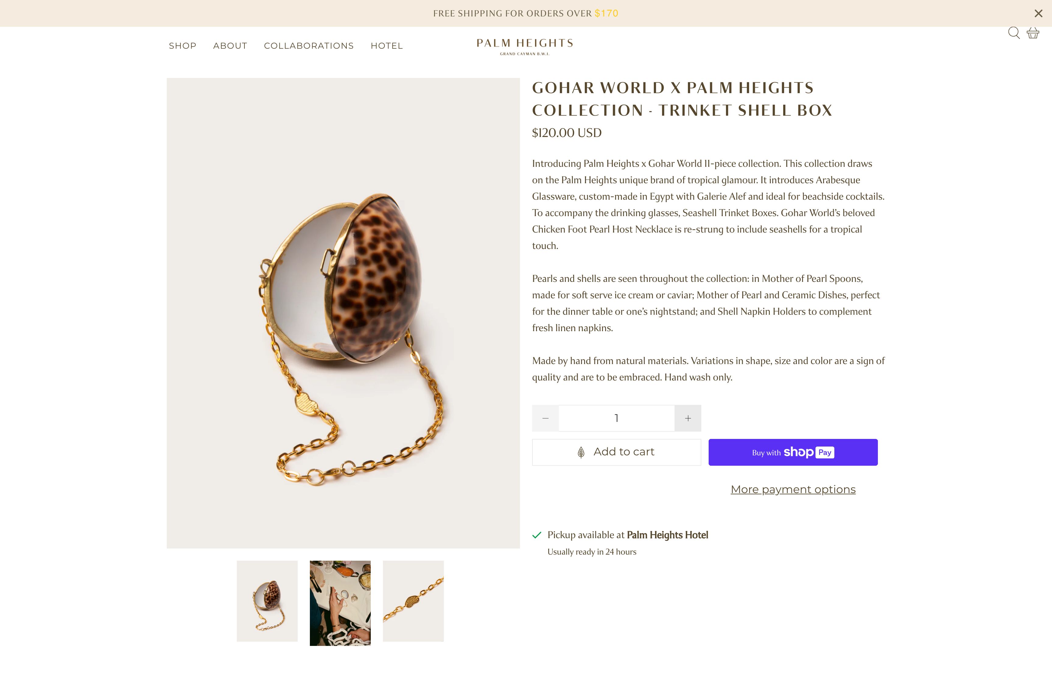 Palm Heights Hotel Merchandise Store screenshot 3