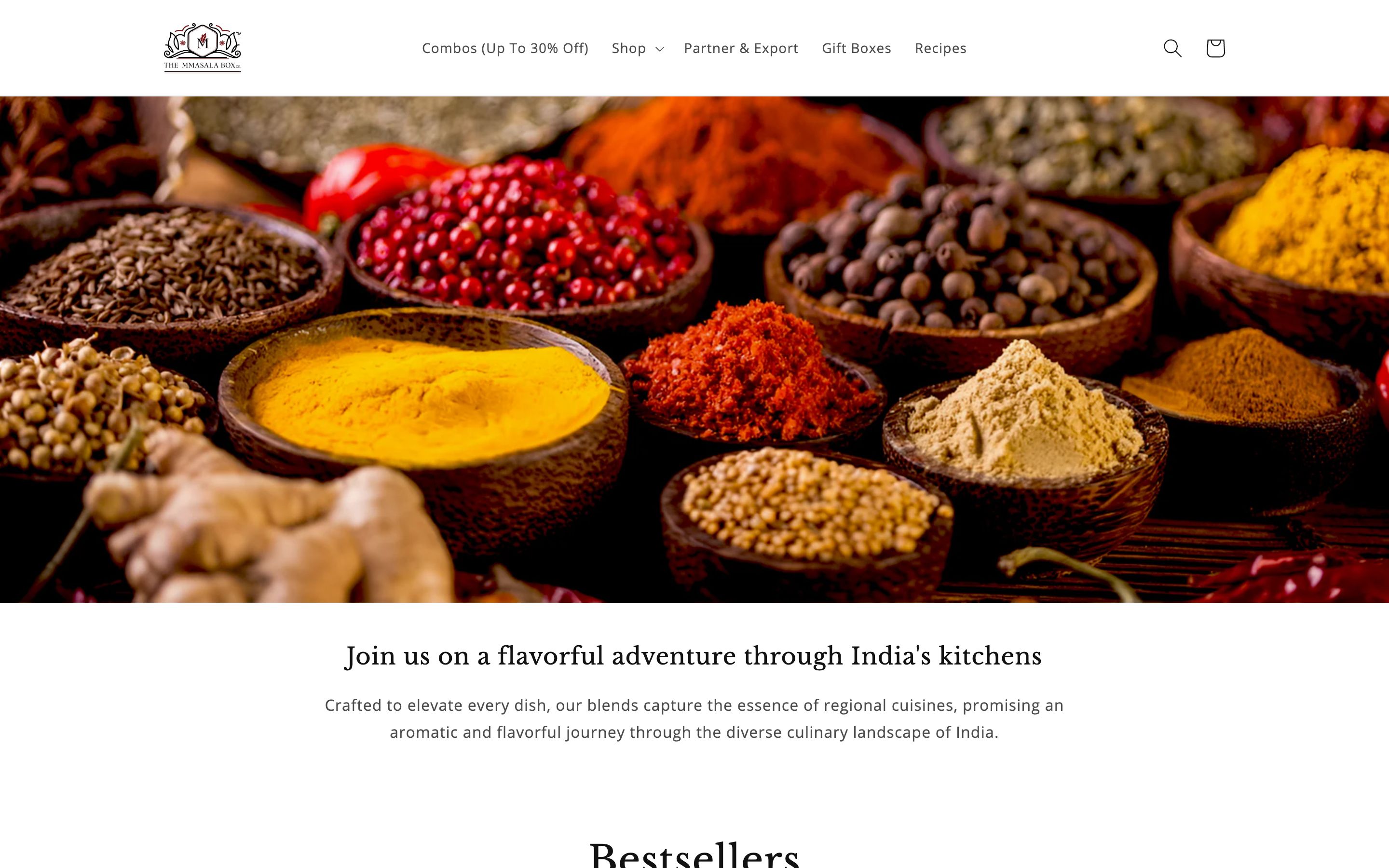 Digital Marketing + Website for Mmasala Box screenshot 6
