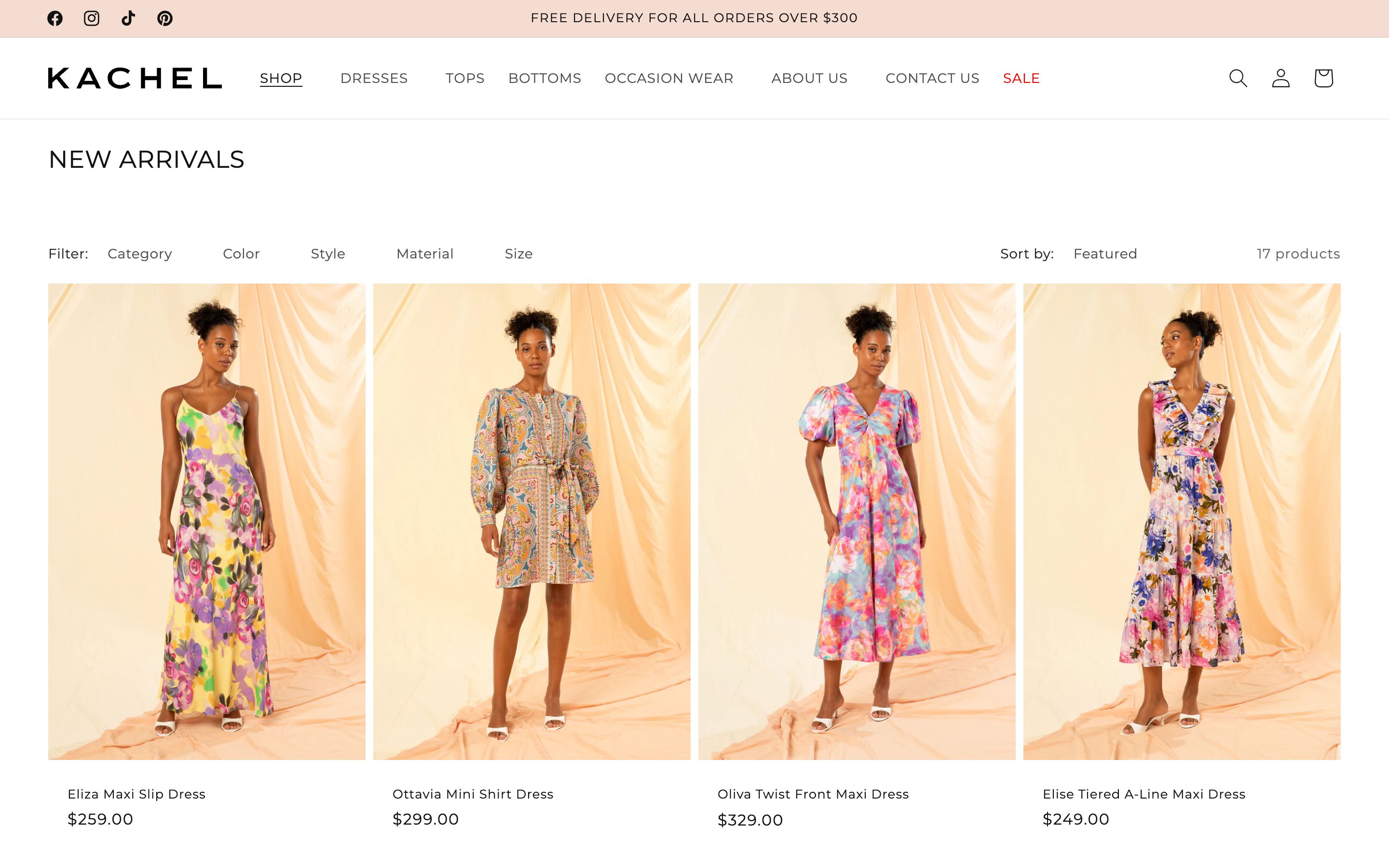 KACHEL - Womens Clothing and Fashion screenshot