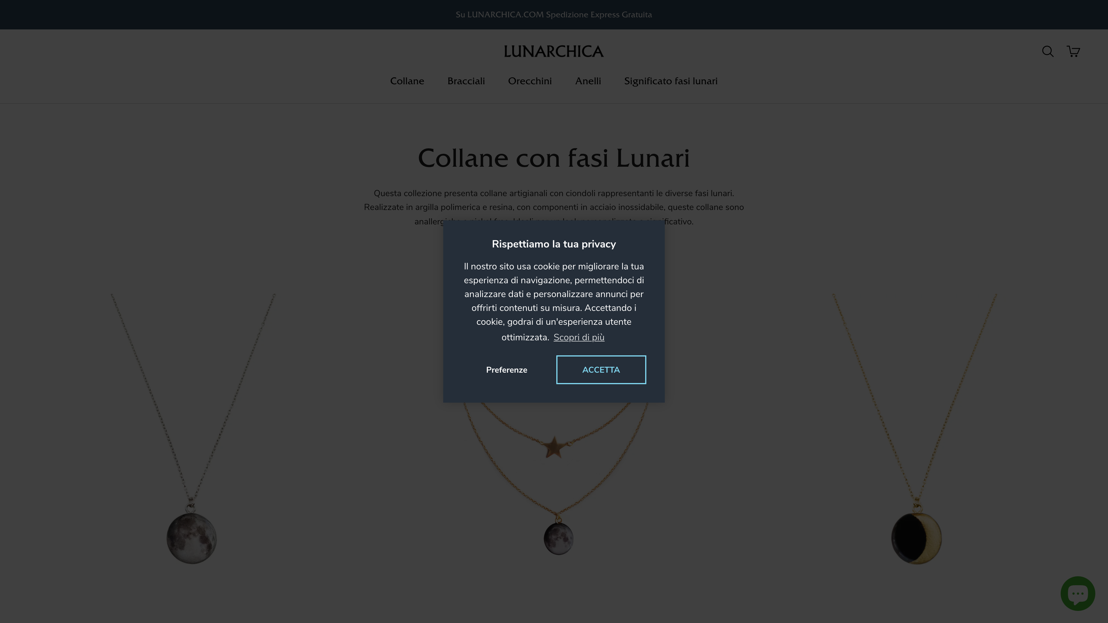Lunarchica: Handmade Jewelry Online Store in Italy
