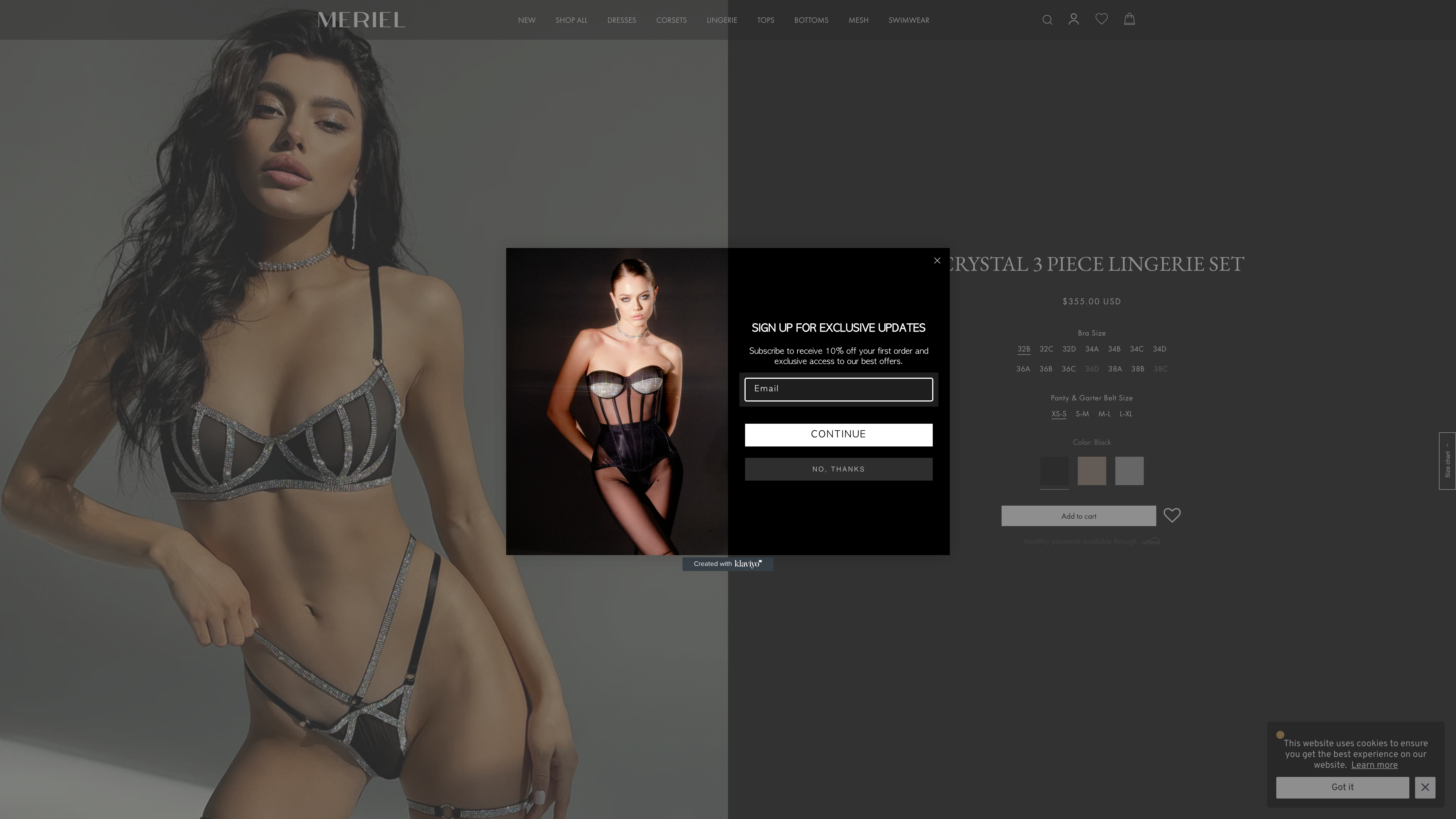 Meriel - Custom Website Development screenshot 3