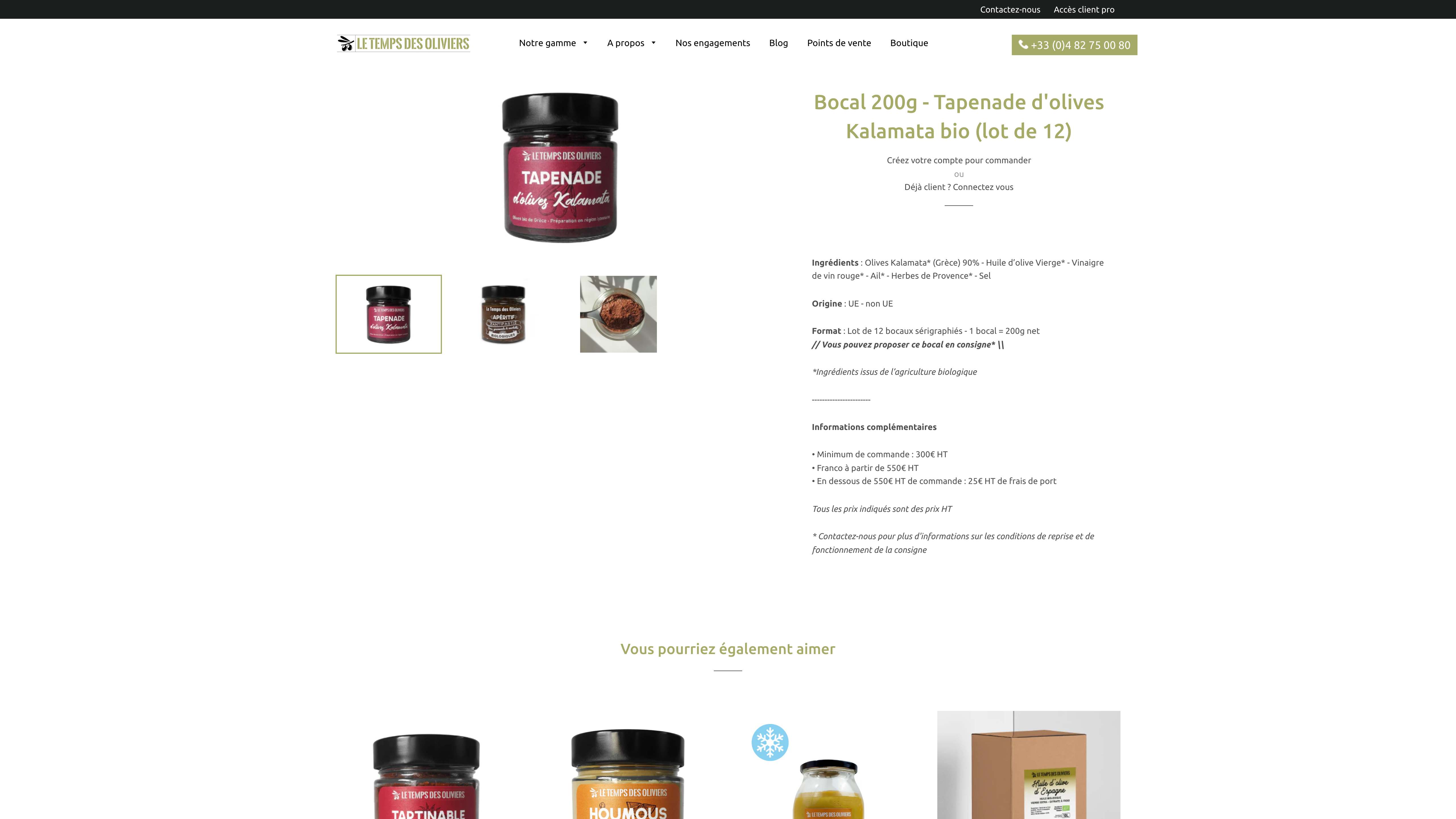 Huiles et Olives en vrac screenshot 5