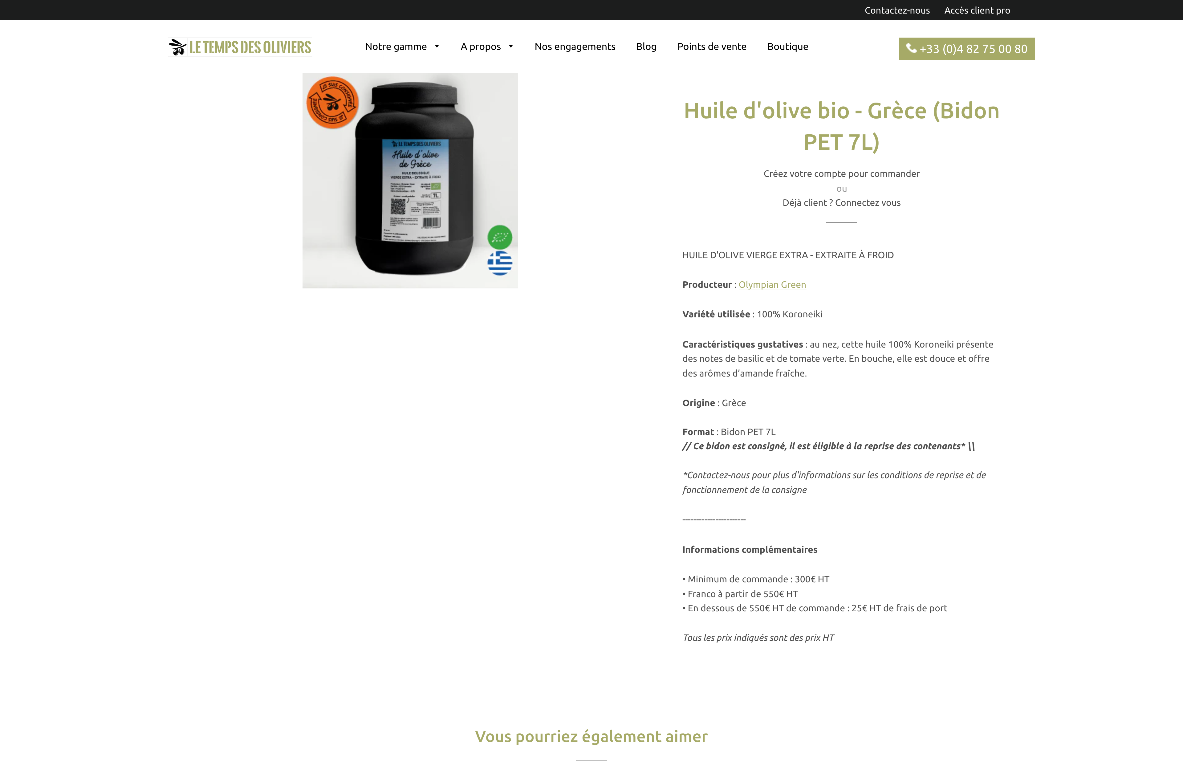 Huiles et Olives en vrac screenshot 3