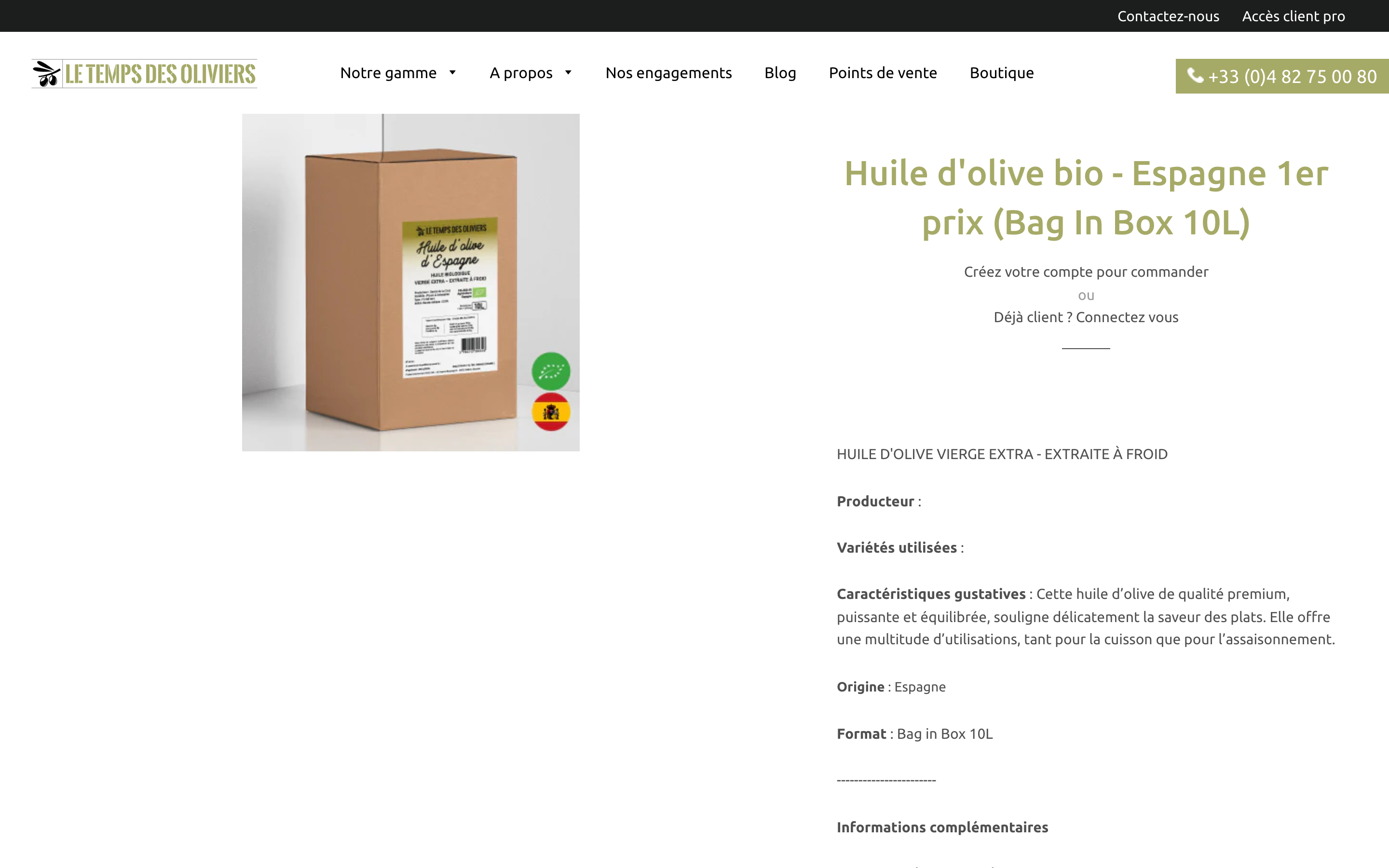 Huiles et Olives en vrac screenshot 4