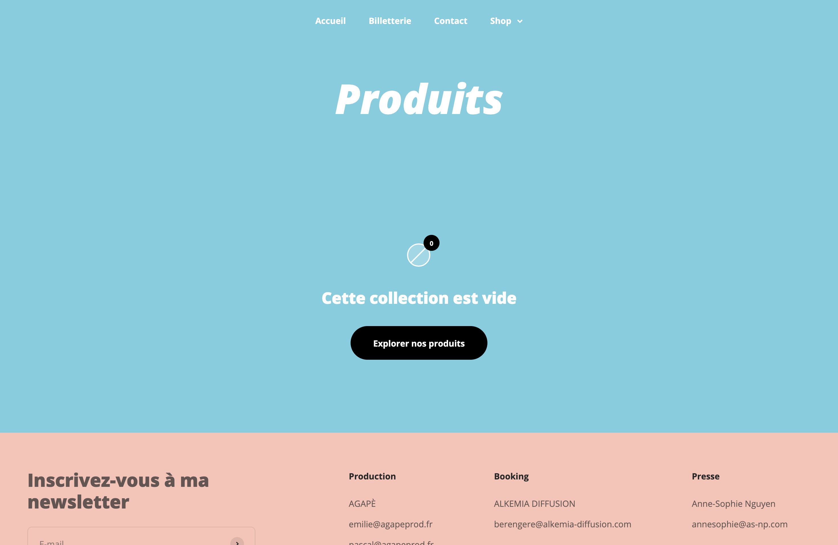 Paul Mirabel - Site de l'artiste  screenshot