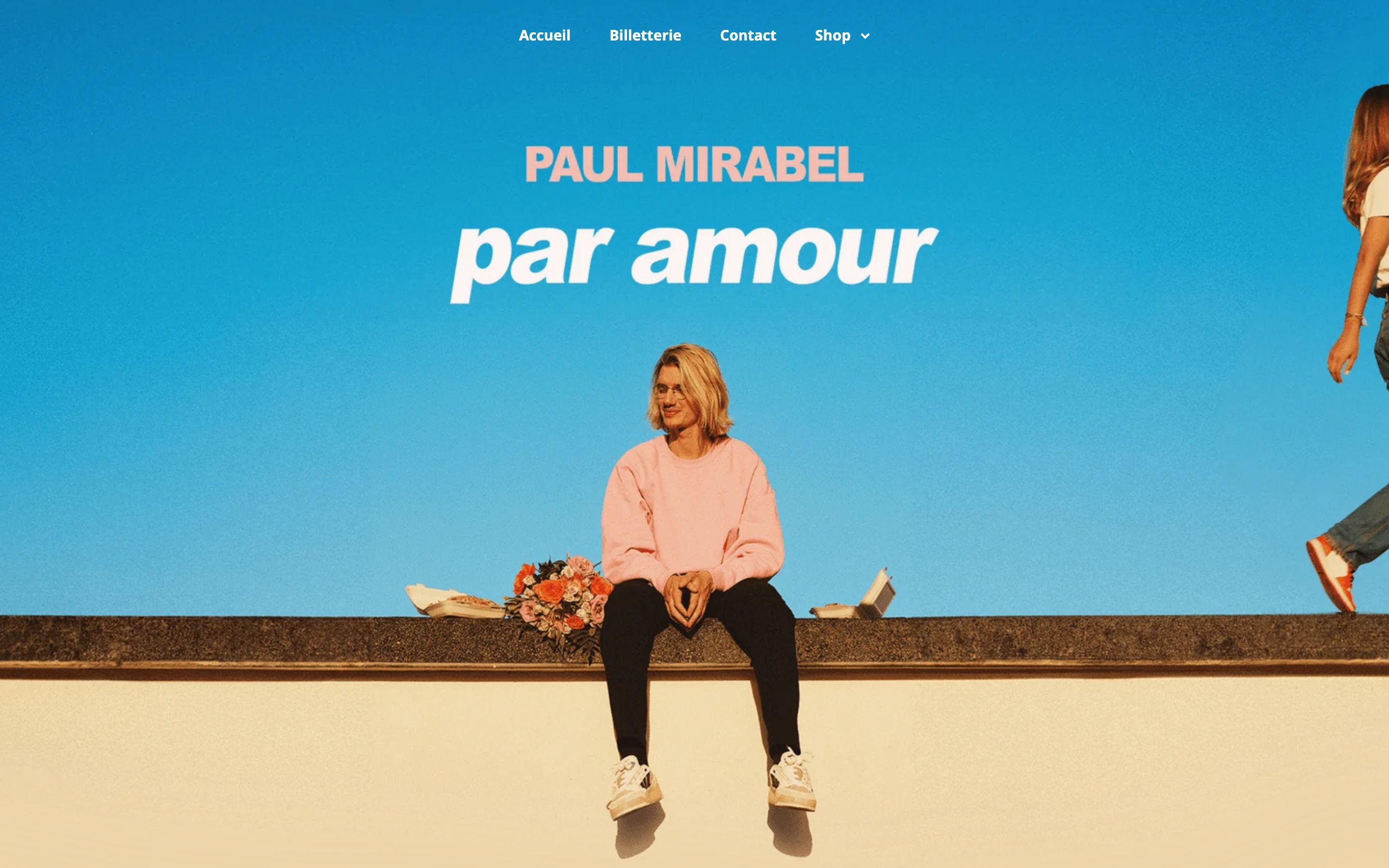 Paul Mirabel - Site de l'artiste  screenshot 2