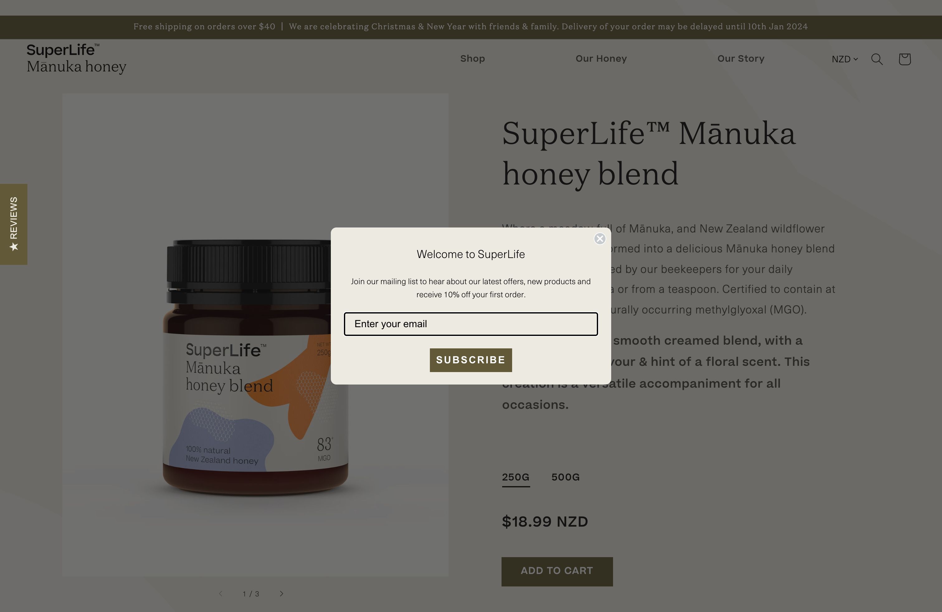 Superlife - Exquisite Manuka Honey Lands Online screenshot 3