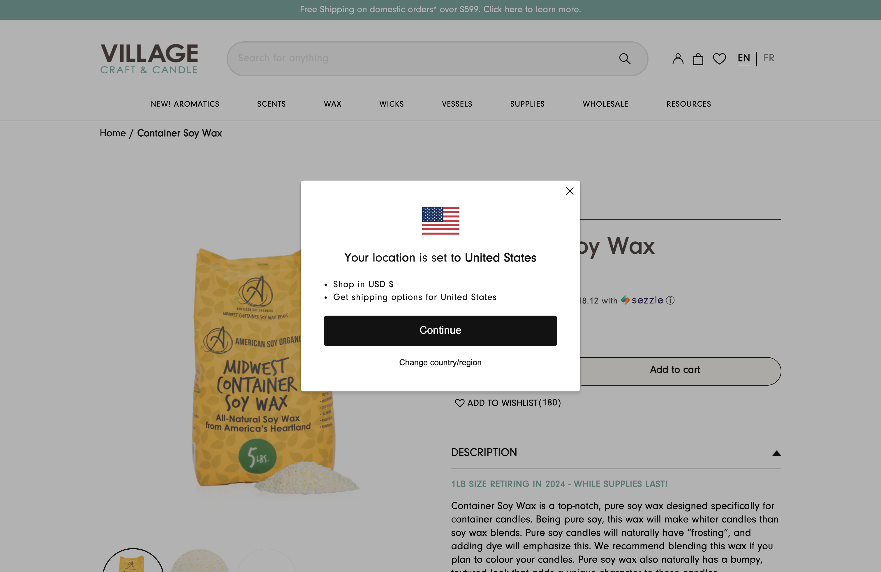 Shopify Plus store for CraftandCandle's Fruit-Infused Wicks & Wax screenshot 5