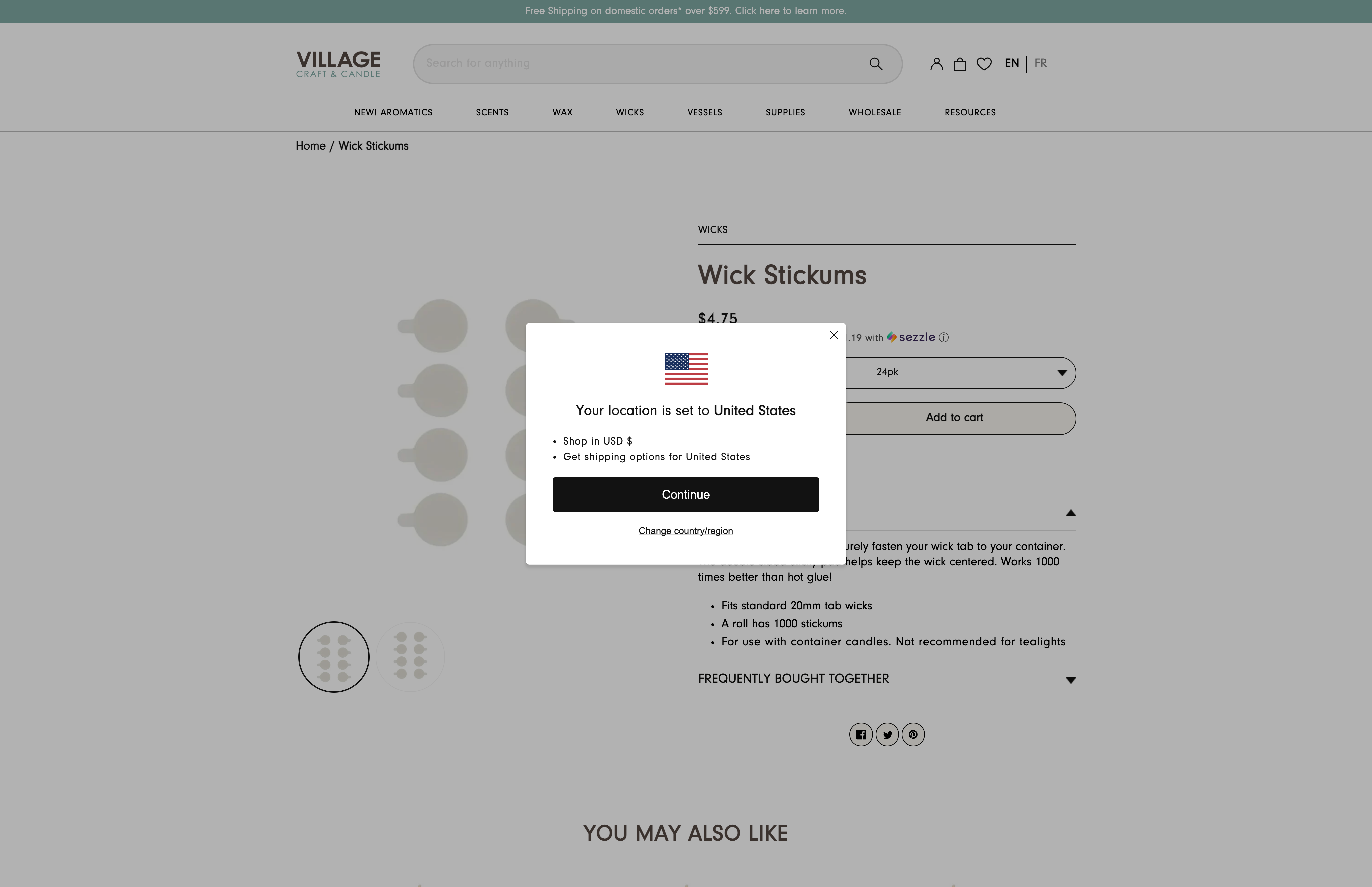 Shopify Plus store for CraftandCandle's Fruit-Infused Wicks & Wax screenshot 4
