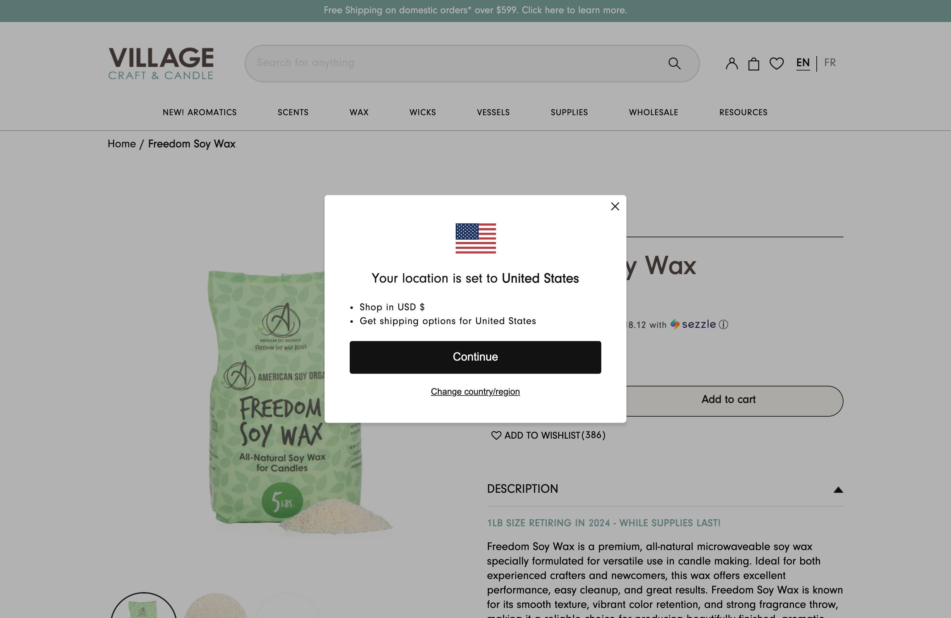 Shopify Plus store for CraftandCandle's Fruit-Infused Wicks & Wax screenshot 6