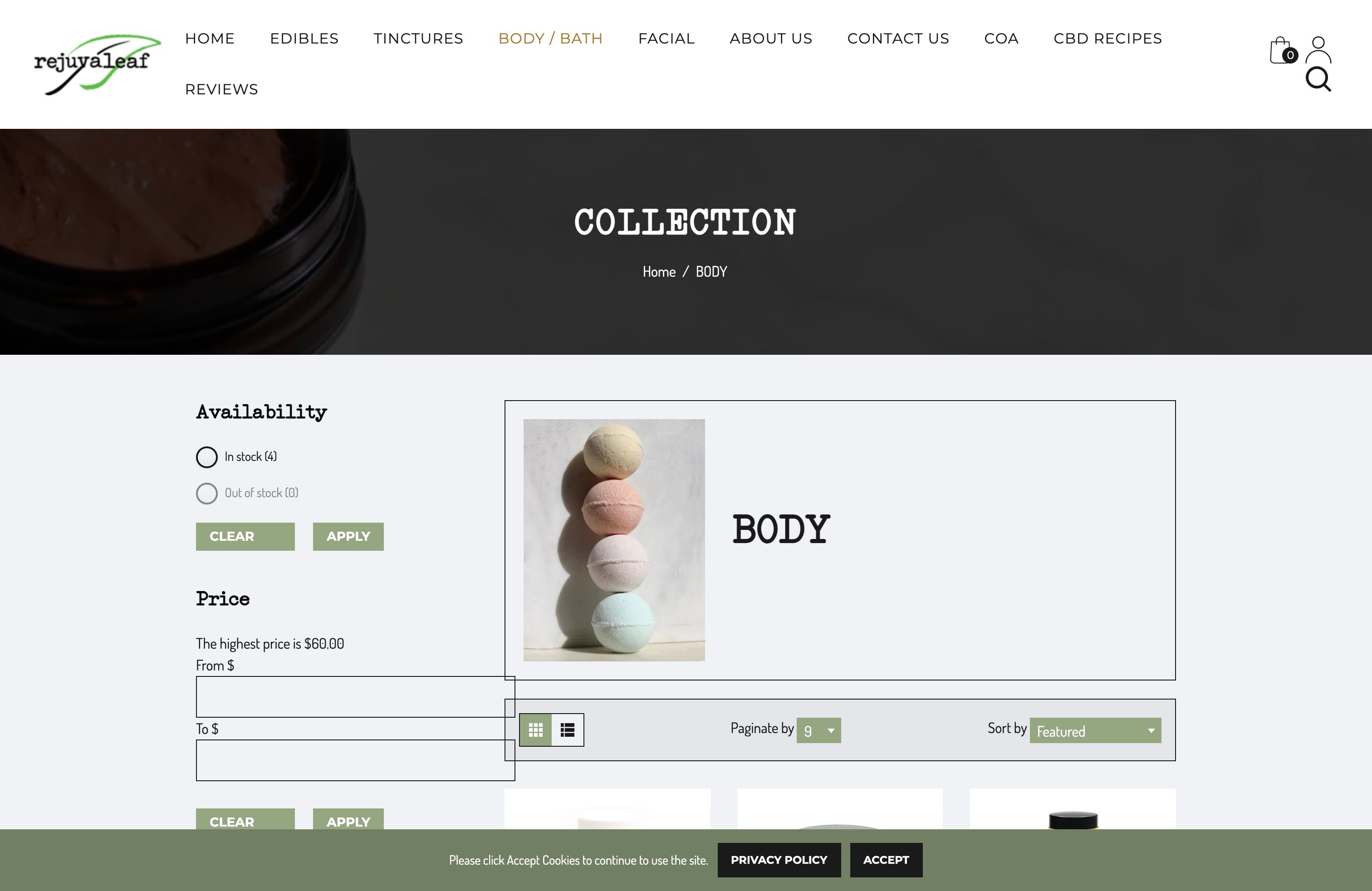 rejuvaleafinc screenshot 2
