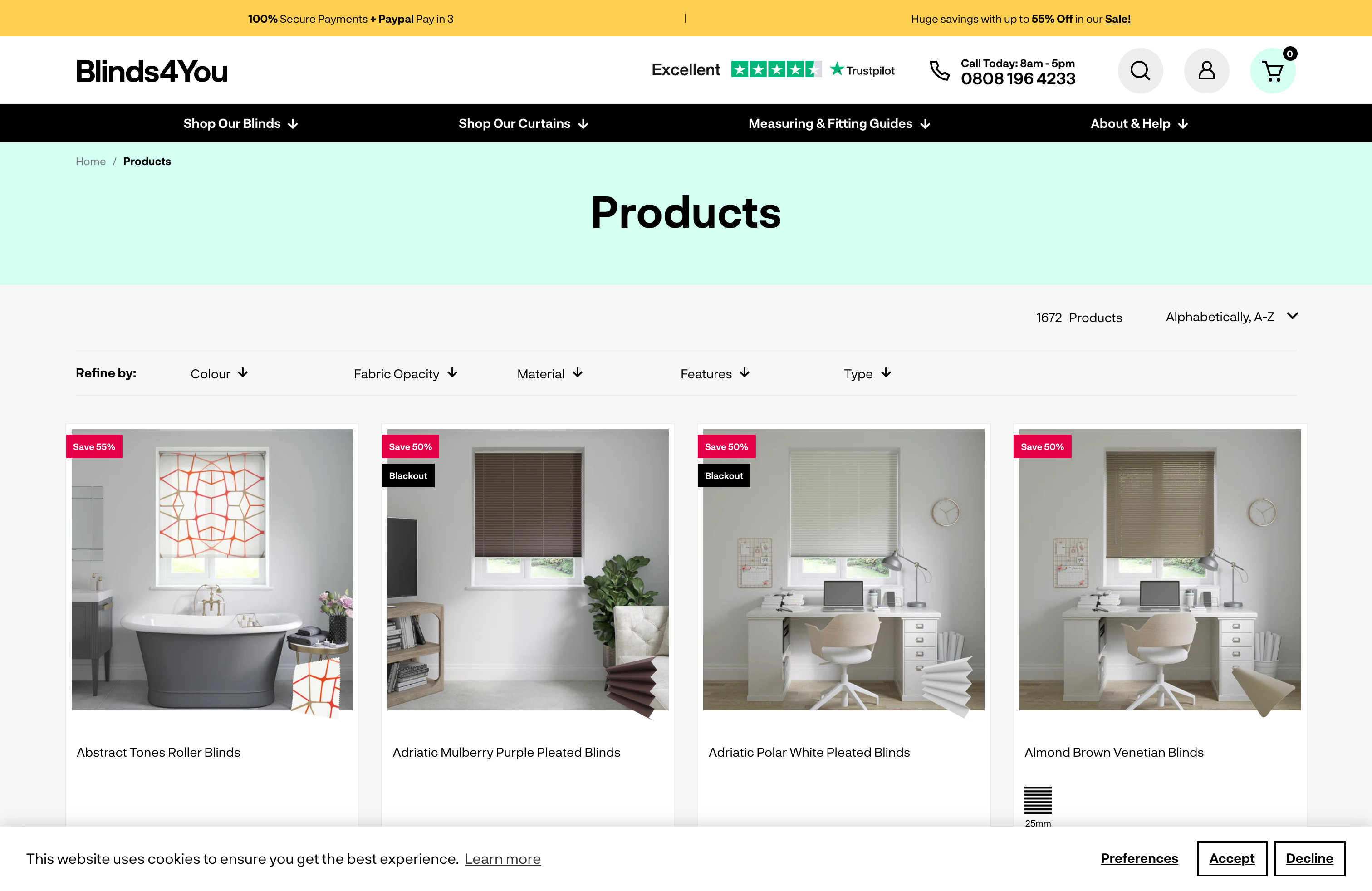 Blinds4You screenshot 2