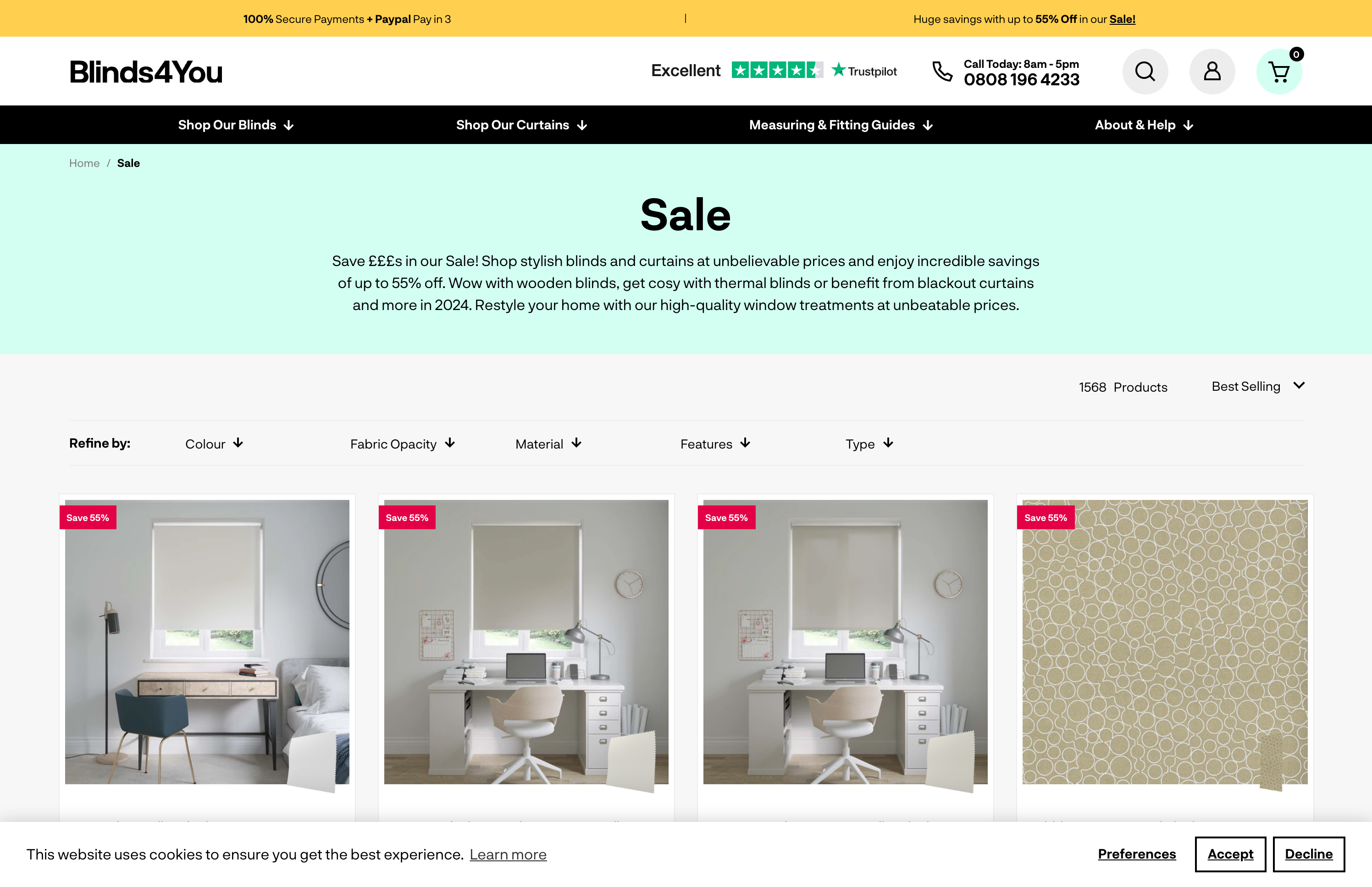 Comprehensive Brand and Digital Strategy for Blinds4You