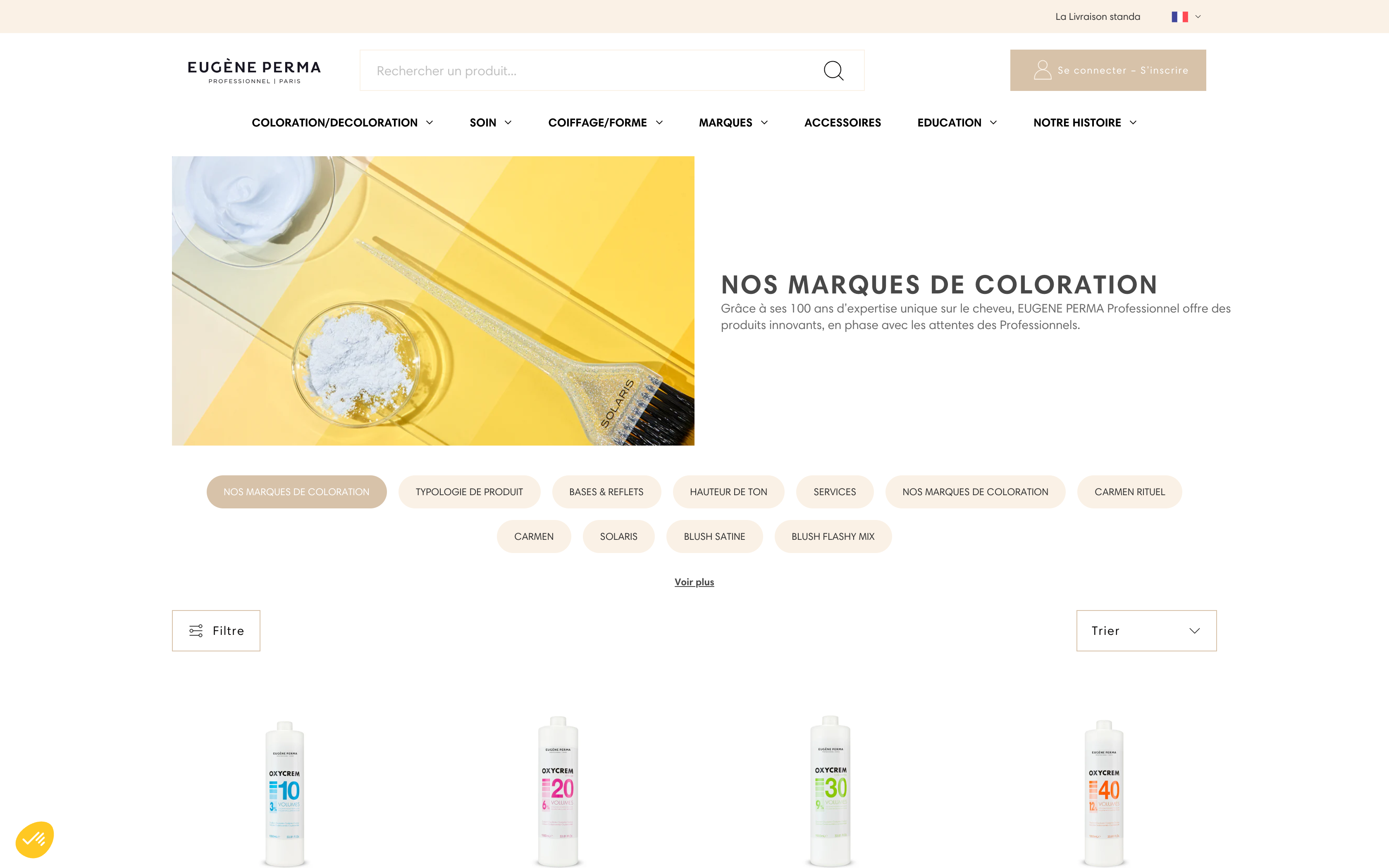 Eugène Perma B2B Store Launch for Hairdressing Professionals