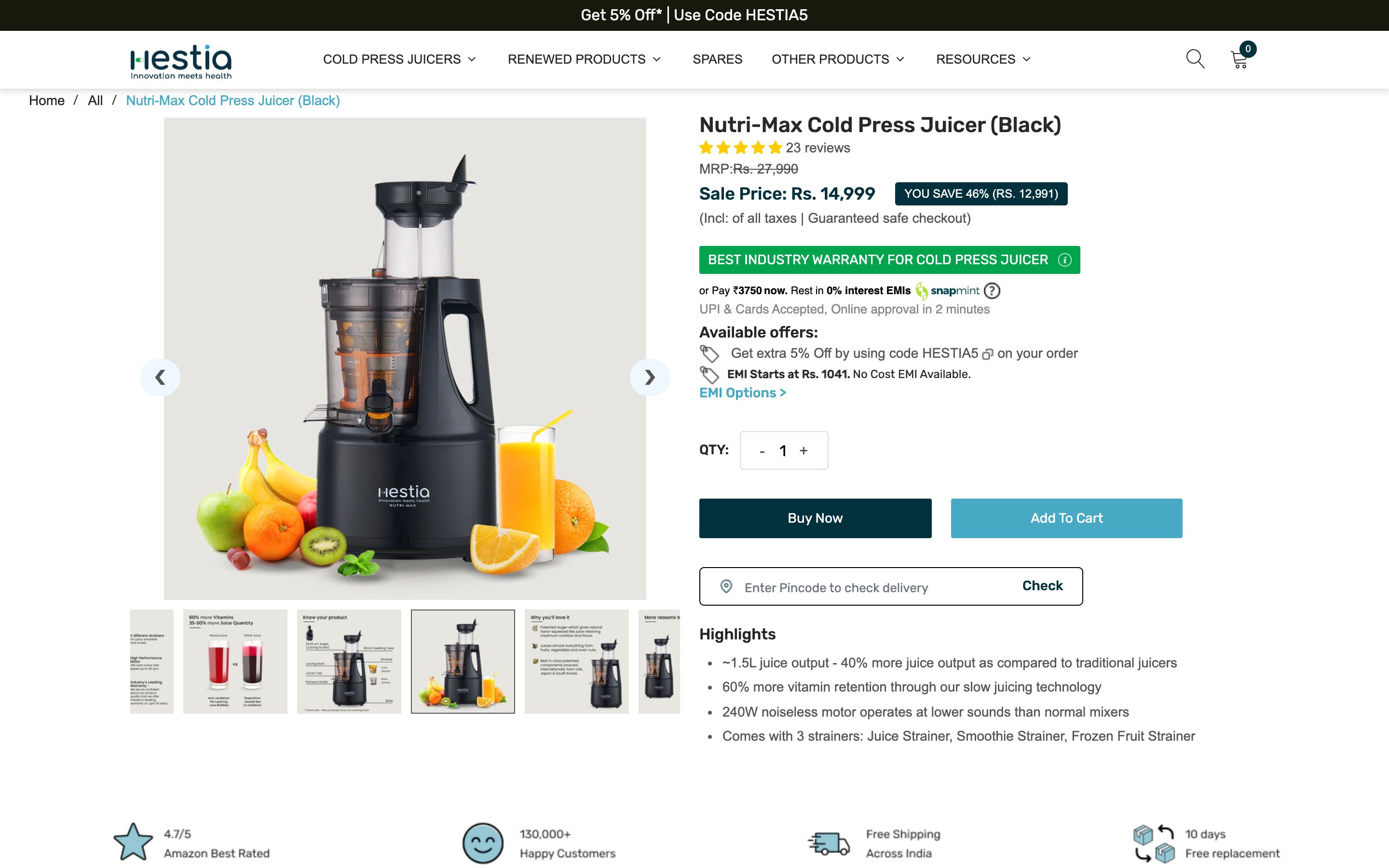 Appliance Brand and Dropshipping Stores screenshot 3