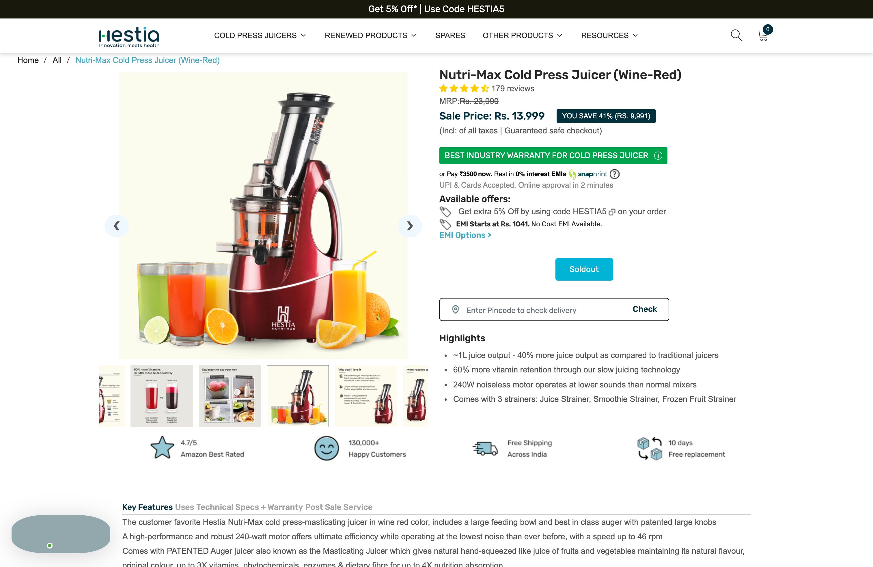Appliance Brand and Dropshipping Stores screenshot 5