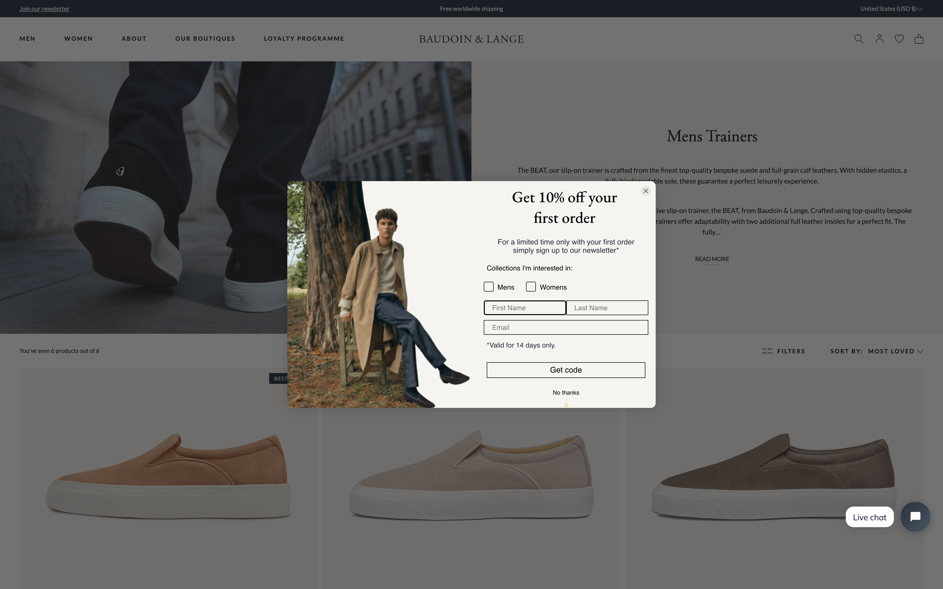 Baudoin & Lange screenshot 2