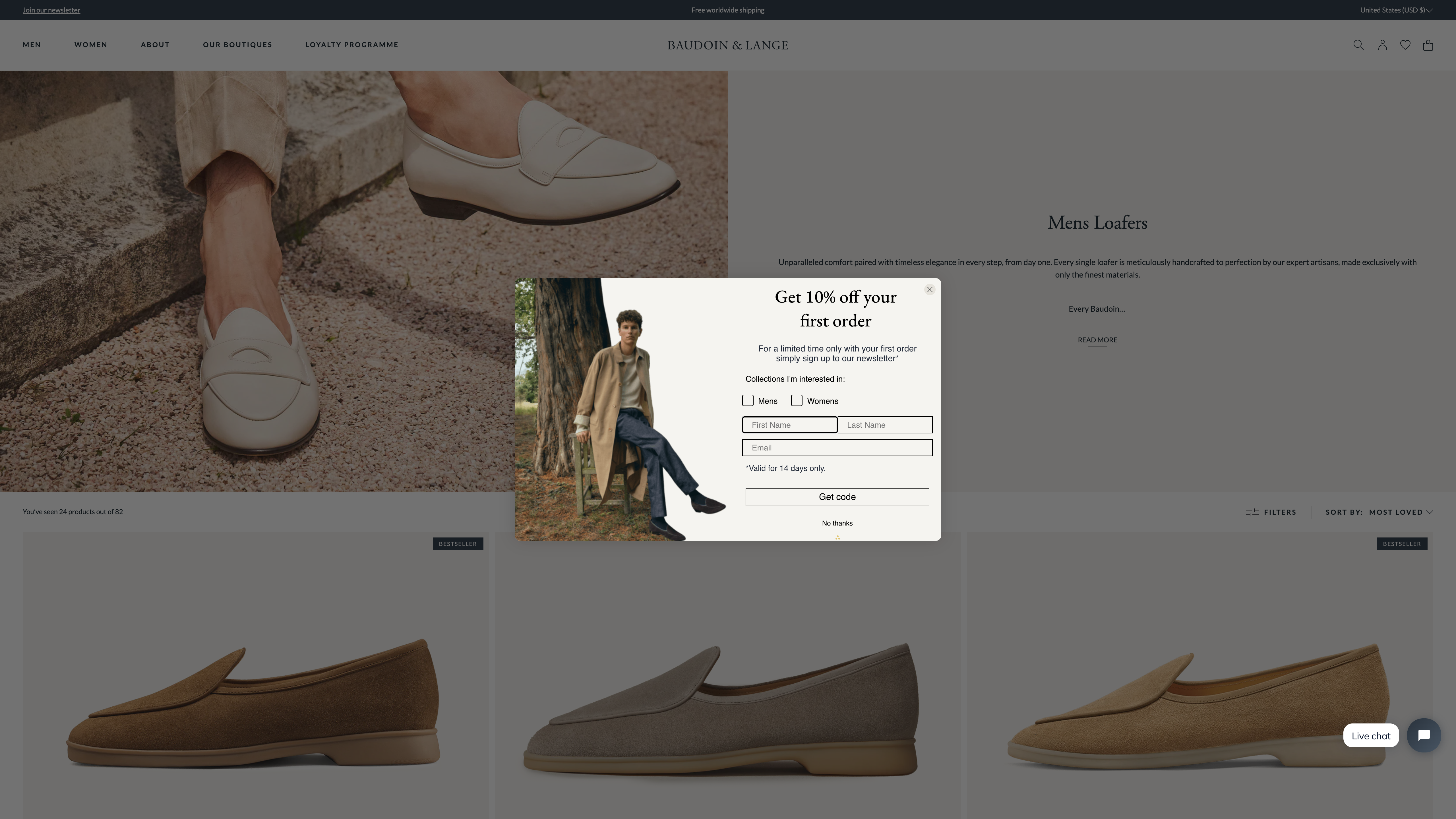 Baudoin & Lange screenshot